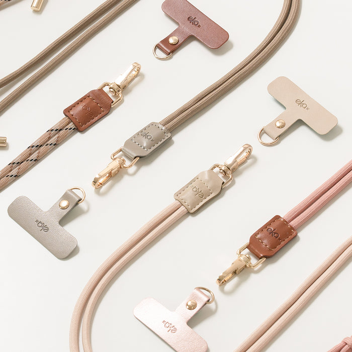 Easy Go Combo (Phone Tether Tab + Adjustable Rope Phone Strap)