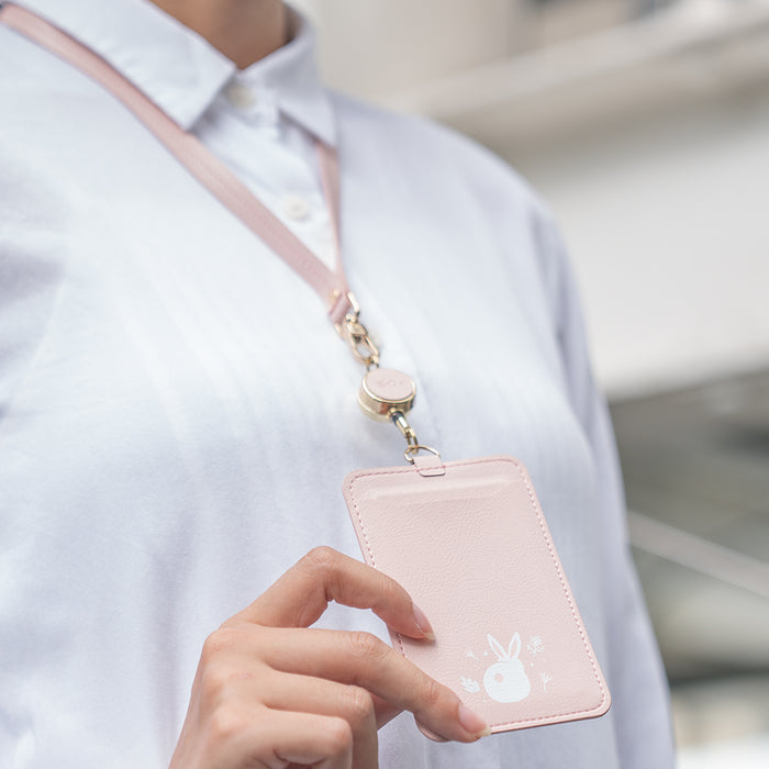 Double Sided Sensing ID Badge Holder