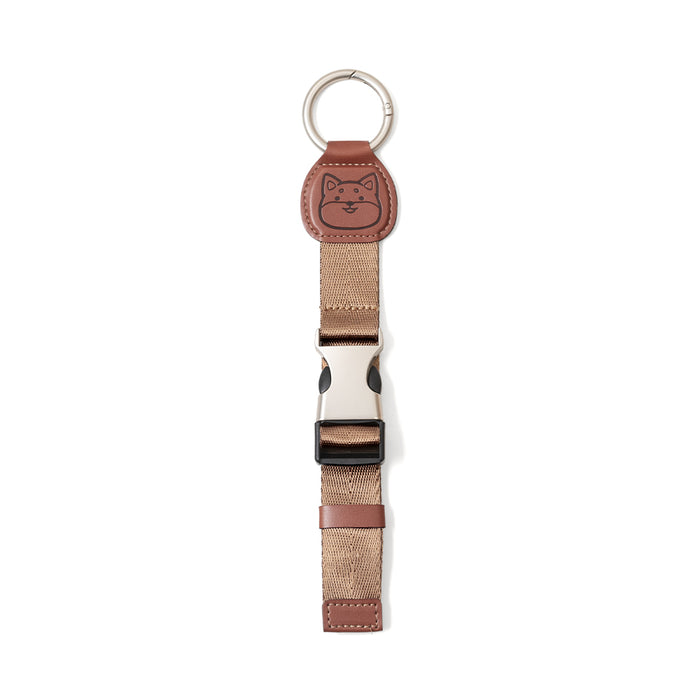 【ekax x Shibasays】 Designer Leatherette Luggage Strap