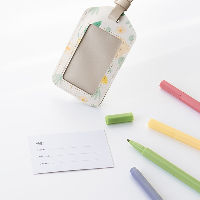 Leatherette Luggage Tag