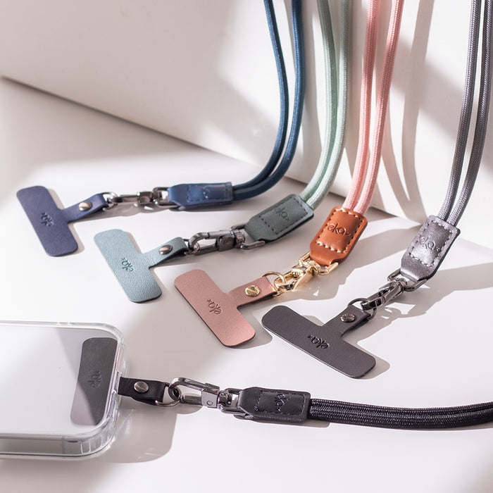 Easy Go Combo (Phone Tether Tab + Adjustable Rope Phone Strap)