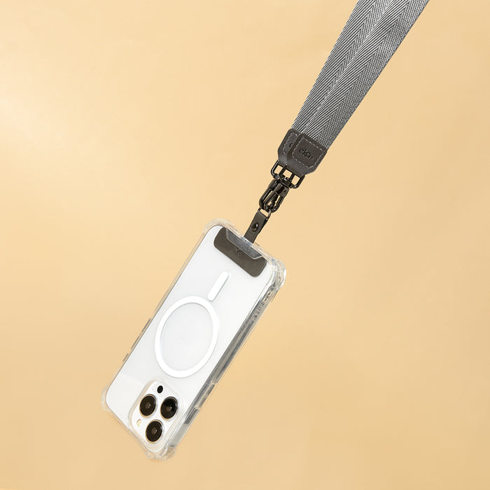 Travel Together Combo (Phone Tether Tab + Double Hook Nylon Strap)