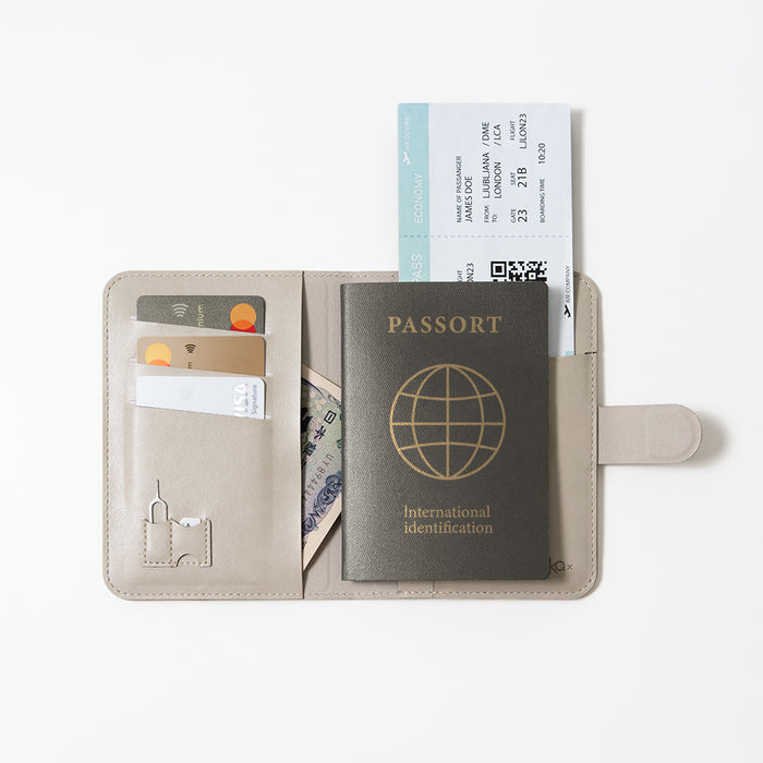 Leatherette Passport Holder