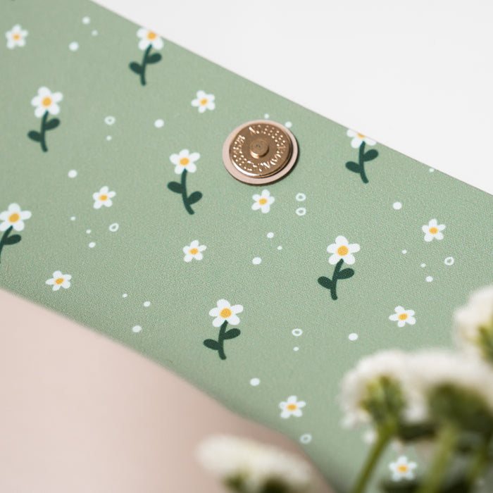 Magnetic Leather Glasses Case