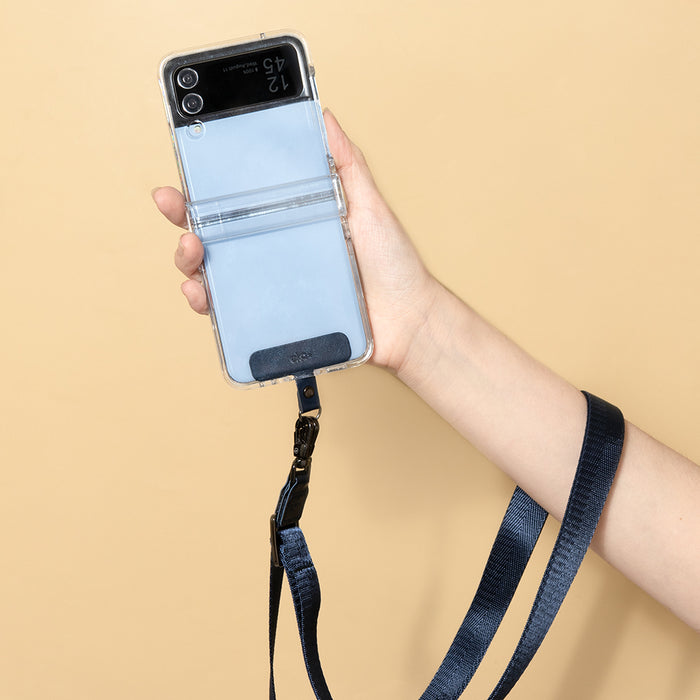 Travel Together Combo (Phone Tether Tab + Double Hook Nylon Strap)