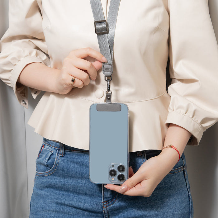 Hands-free Combo - For Commuters (Phone Tether Tab + Lanyard Strap)