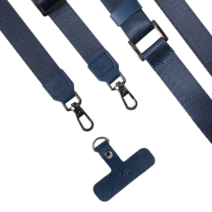 Travel Together Combo (Phone Tether Tab + Double Hook Nylon Strap)