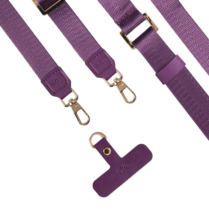 Travel Together Combo (Phone Tether Tab + Double Hook Nylon Strap)