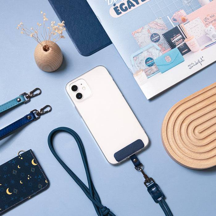 Easy Go Combo (Phone Tether Tab + Adjustable Rope Phone Strap)