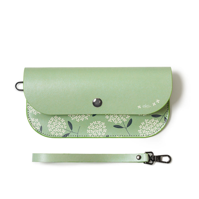 Magnetic Leather Glasses Case