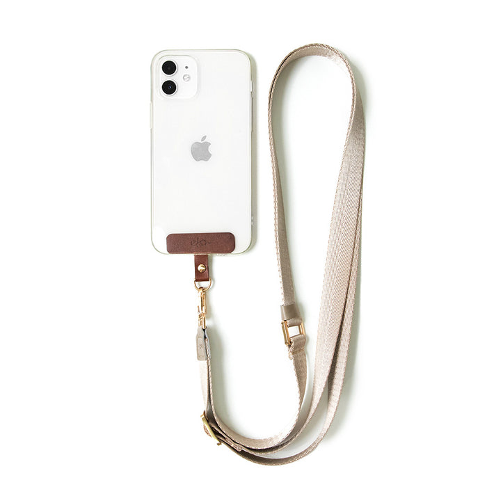 Hands-free Combo - For Commuters (Phone Tether Tab + Lanyard Strap)
