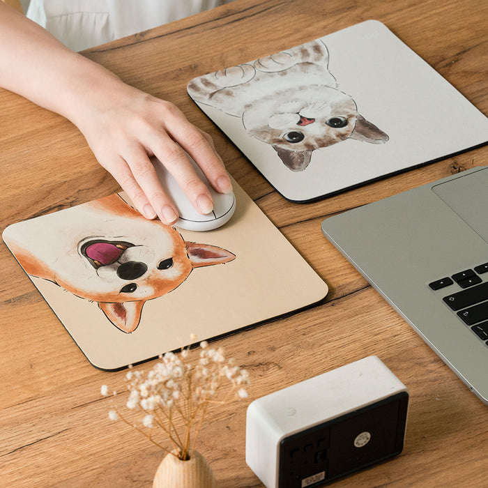 Designer illustrated Square Mouse Pad