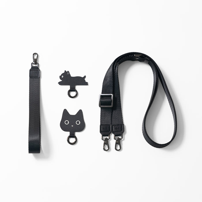 [Combo's]Playful Design Phone Tether Tab+ Double Hook Nylon Strap +Nylon Wrist Strap