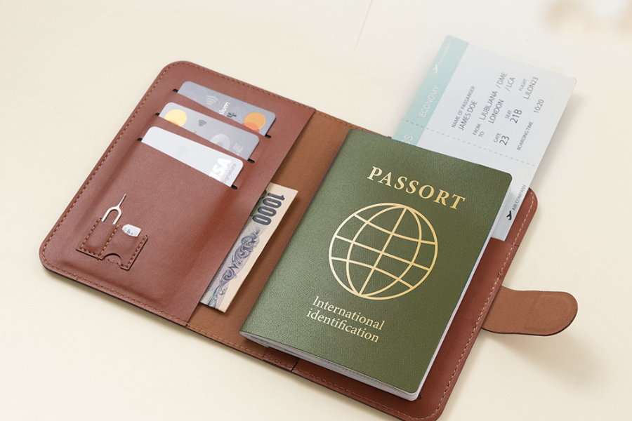 One Passport Holder, All-in-One Convenience