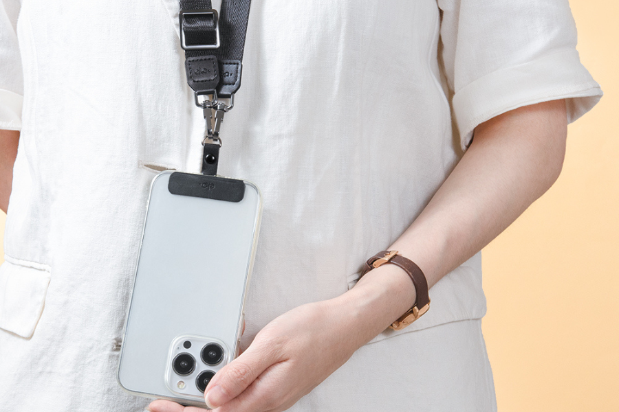 Hands Free Convenience with Crossbody Strap