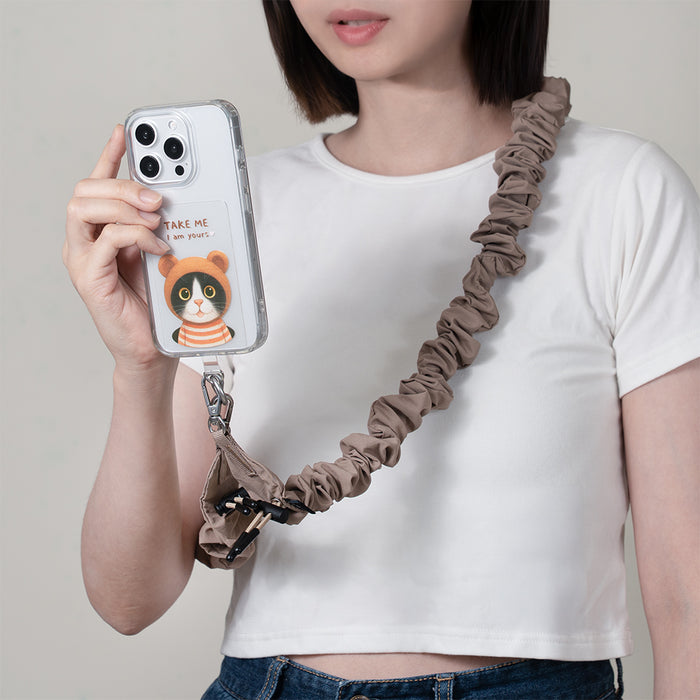 Scrunchie Style Strap