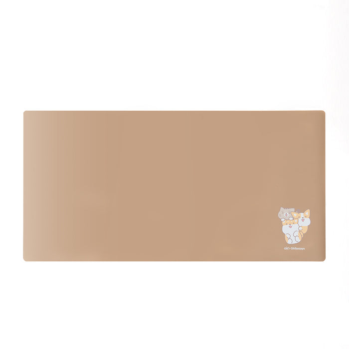 【ekax x Shibasays】PU Leather Desk Mat