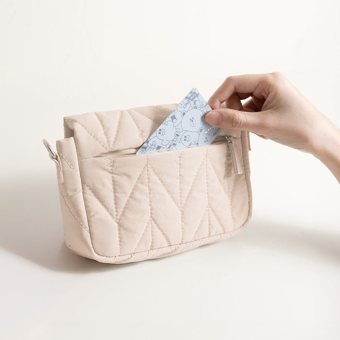 Puffy Cloud Soft Quilted Phone Bag