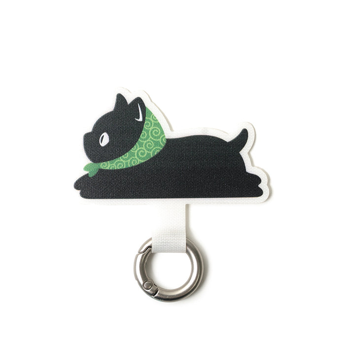 (Laying Cat Series)-Playful Design Phone Tether Tab