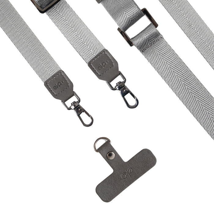 Travel Together Combo (Phone Tether Tab + Double Hook Nylon Strap)